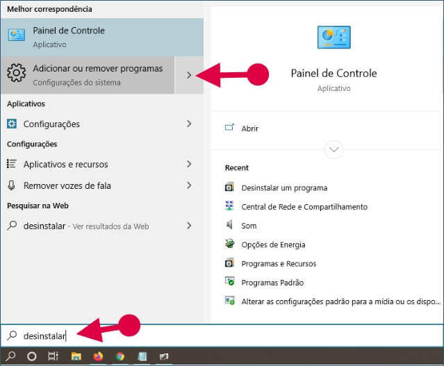 Desinstalar um Programa no Windows para Aumentar o Desempenho do Windows