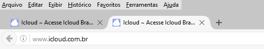 Barra de Endereço no Browser Firefox