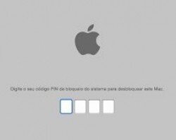 desbloquear Mac com o iCloud