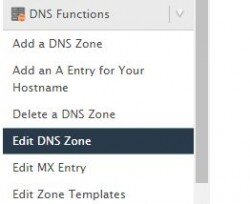 Gerenciando zonas DNS no WHM