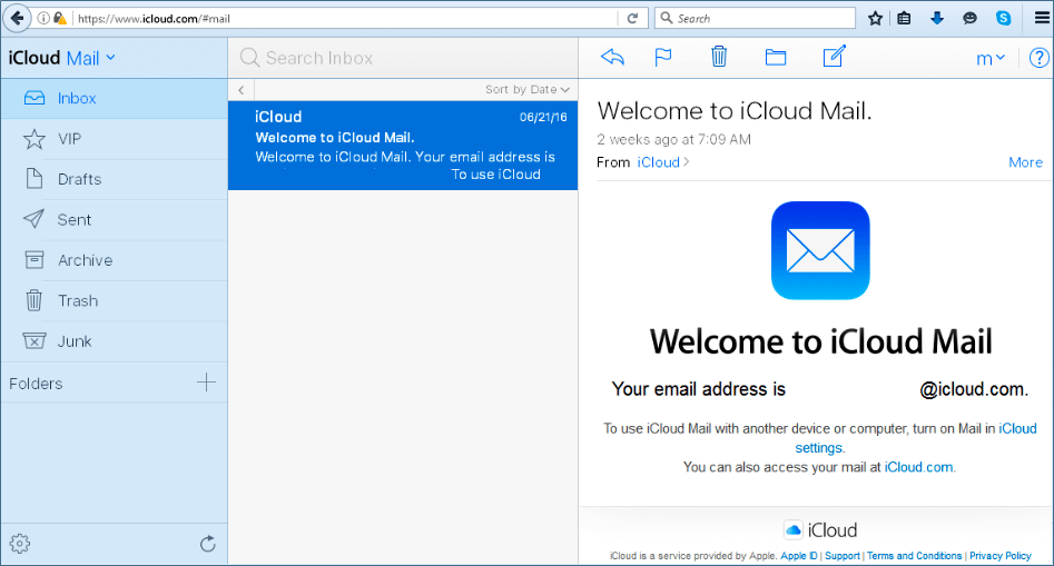 Como criar um endereço de e-mail no iCloud.com