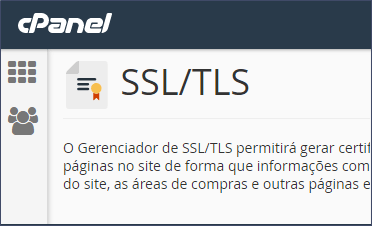 Como renovar um certificado SSL com hospedagem cPanel