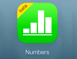 Numbers para iCloud