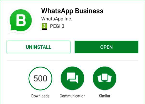WhatsApp Business pode ser usado com telefone