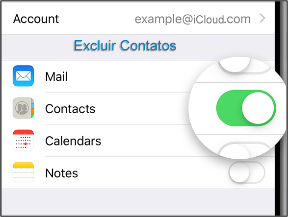 Como excluir ou apagar um contato no iCloud