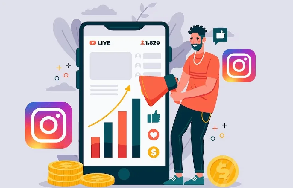 Ganhar dinheiro com o Instagram