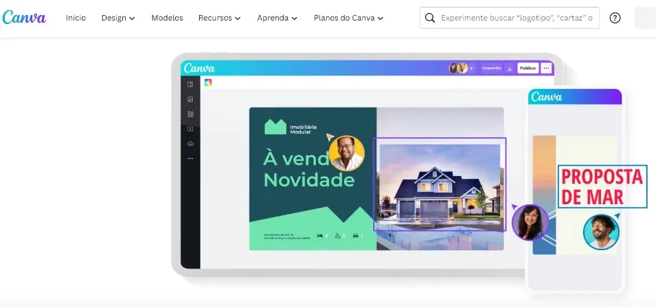 Canva ferramenta de design