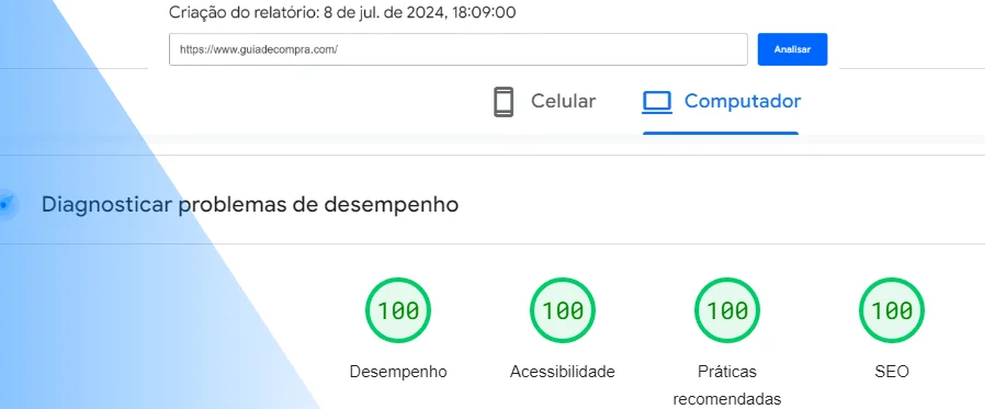 obter 100 pontos no PageSpeed Insights