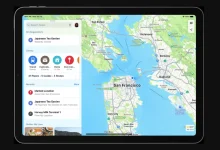 O recurso Apple Maps Library no iOS 18