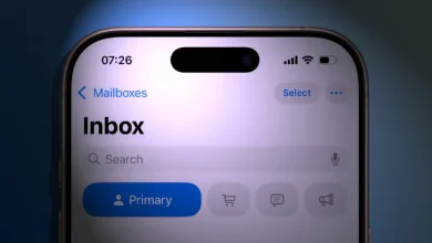 Desativar categorias de e-mail no iOS 18.2