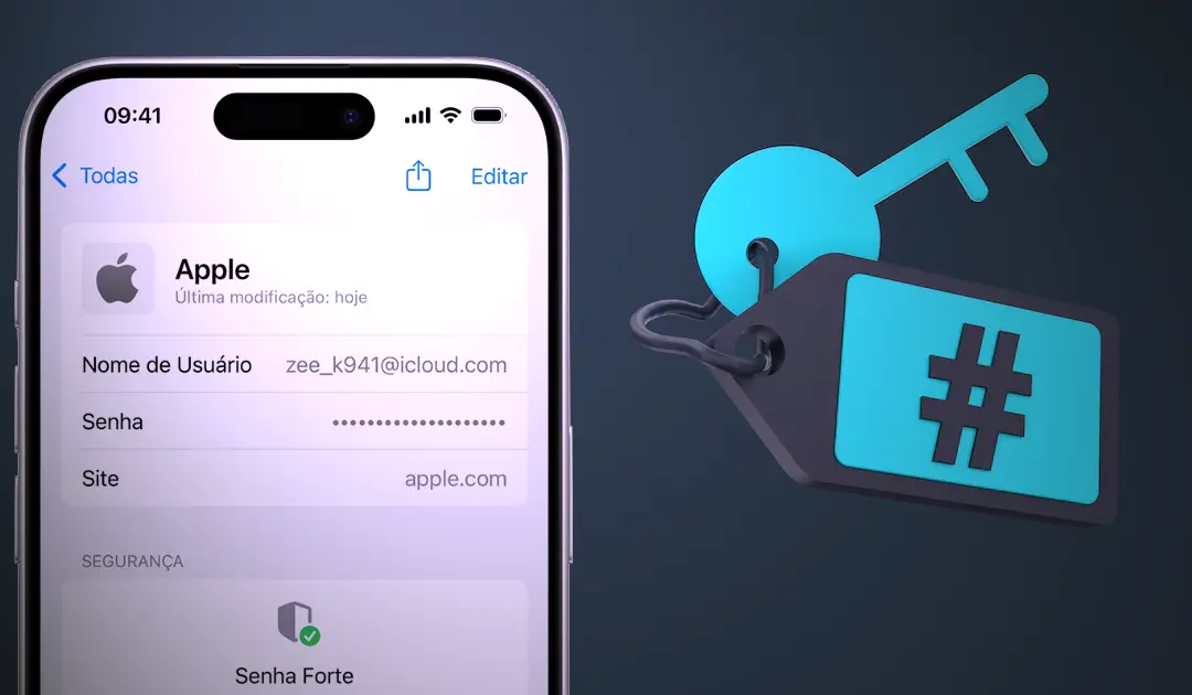 encontrar suas senhas no iPhone iOS 18