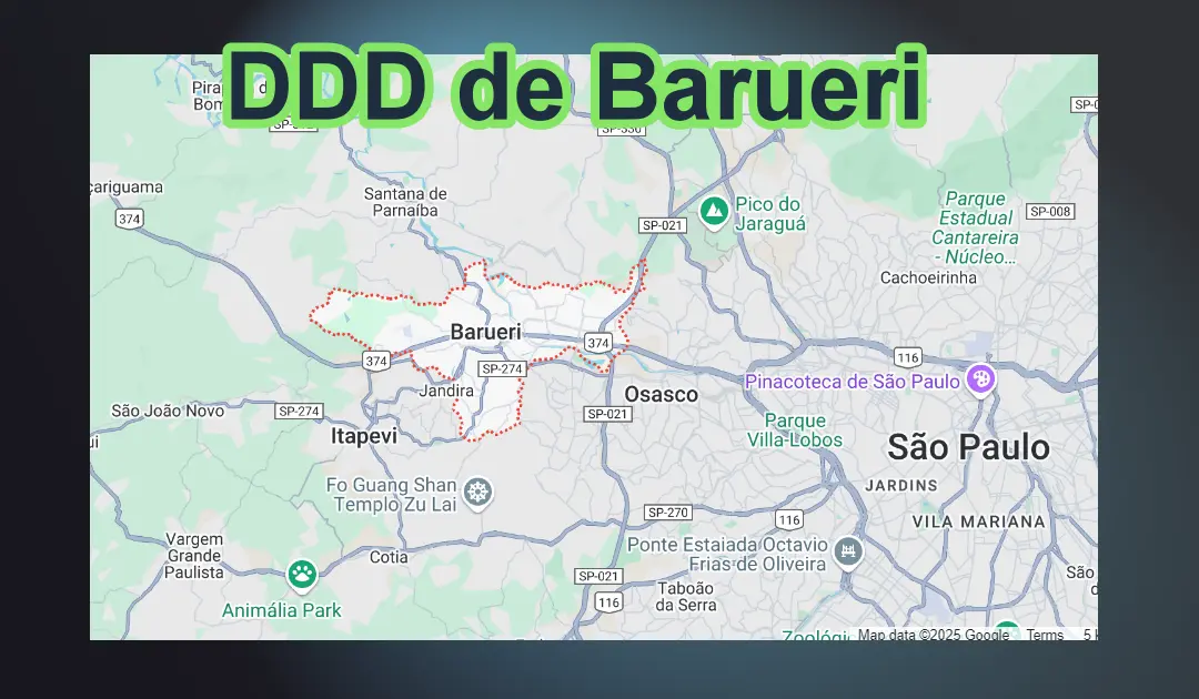 Qual é o DDD de Barueri