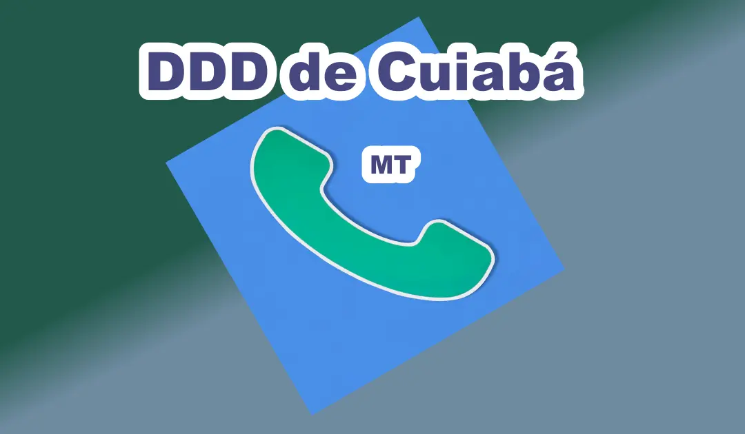 DDD de Cuiabá - MT