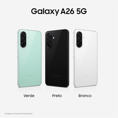 Samsung Celular Galaxy A26 5G 256GB, 8GB RAM Tela Super AMOLED 6.7 NFC Preto - Imagem 2