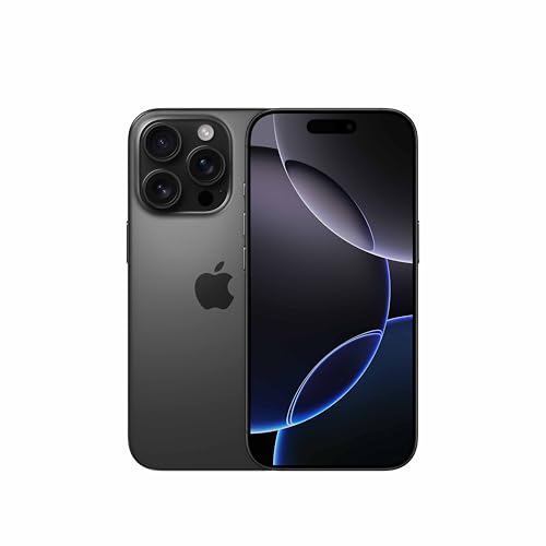 Apple iPhone 16 Pro 128 GB Titânio preto: Super Retina XDR, ProMotion, Melhor Para Fotos e Vídeos