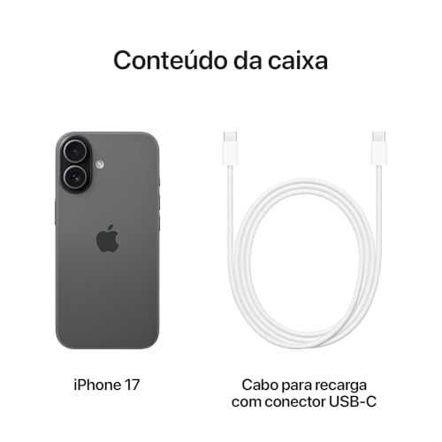 Apple iPhone 17 256 GB Preto: Custo-benefício, Câmera Premium, Brilho Máximo - Imagem 4