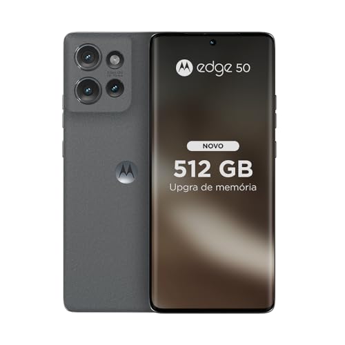 Smartphone Motorola Edge 50 5G - 512GB 12GB 50MP Sony Camera Moto AI - Grey