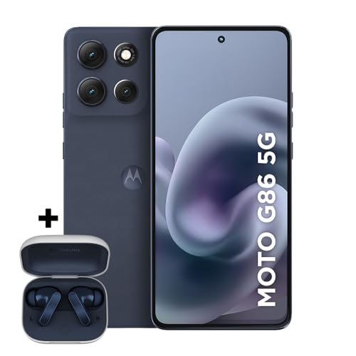 Smartphone Motorola Moto g86 5G Grafite + Fone Bluetooth Buds - 256GB 8GB - Imagem 2