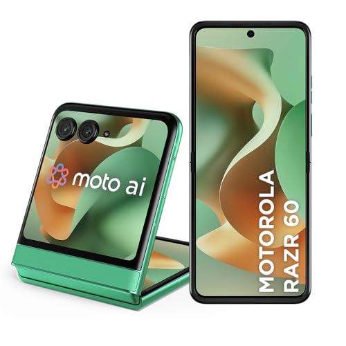 Smartphone Motorola Razr 60-256GB 12GB Tela dobrável 6,9 pOLED - Verde
