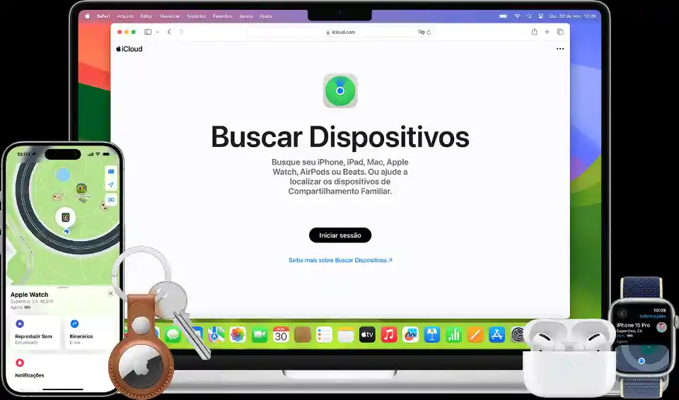 Passo a passo: Usar o iCloud para Localizar um Dispositivo Perdido