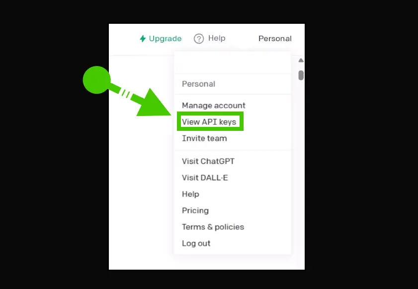 Configurar a API do ChatGPT